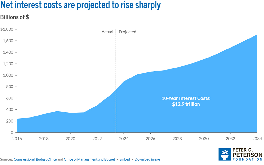 net interest costs